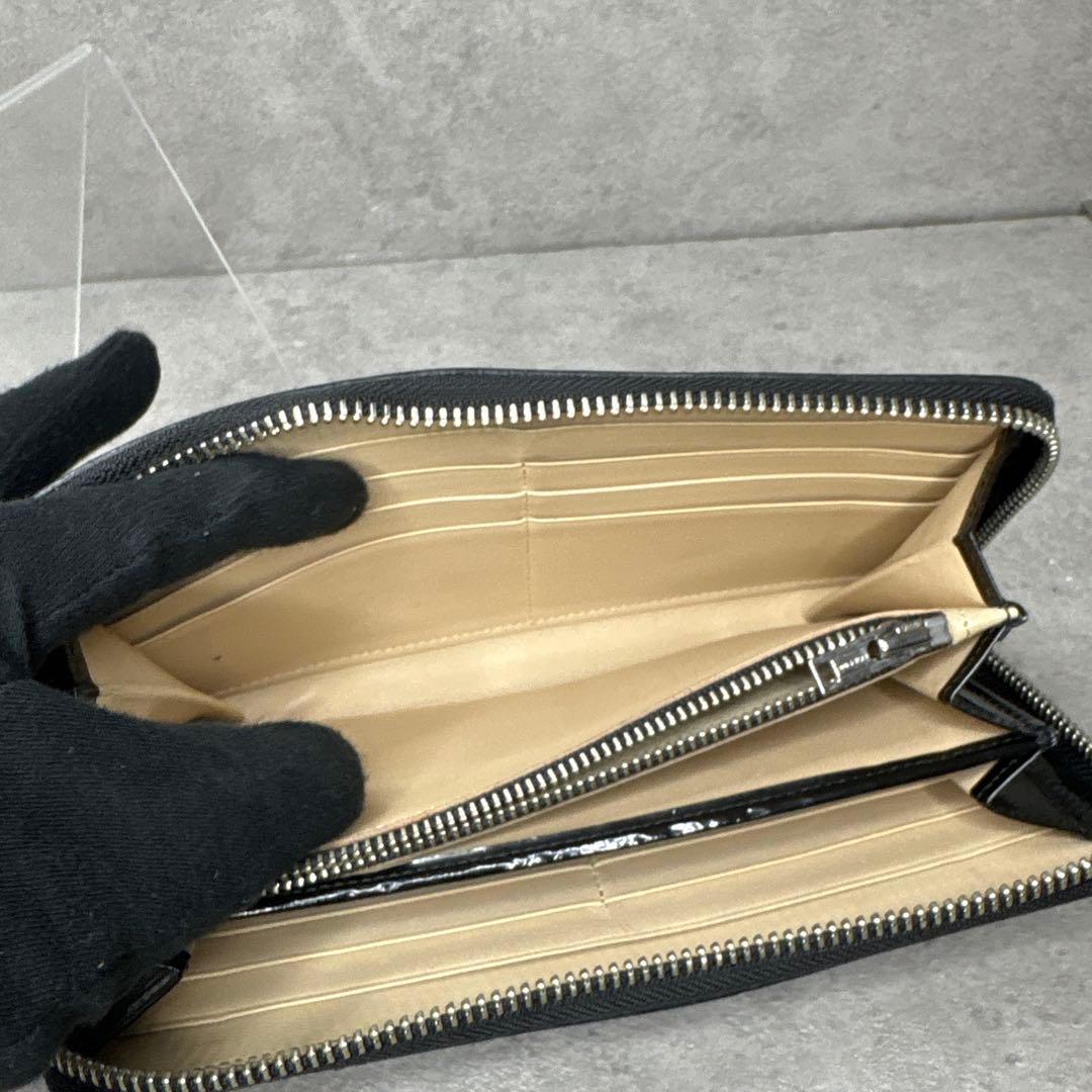 激レア美品！Porter ポーター 最上級 馬革 ブラック ジッパー 長財布