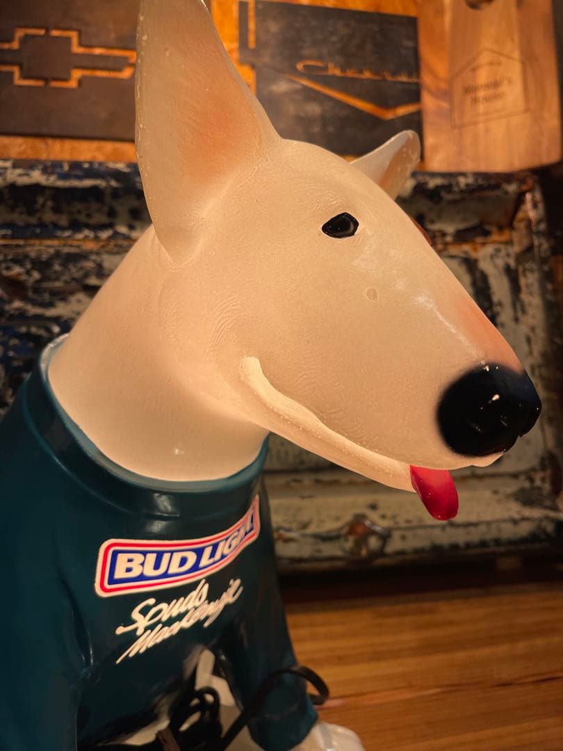 1987年 スパッズマッケンジー バド犬 ブルテリア バドライト - メルカリ