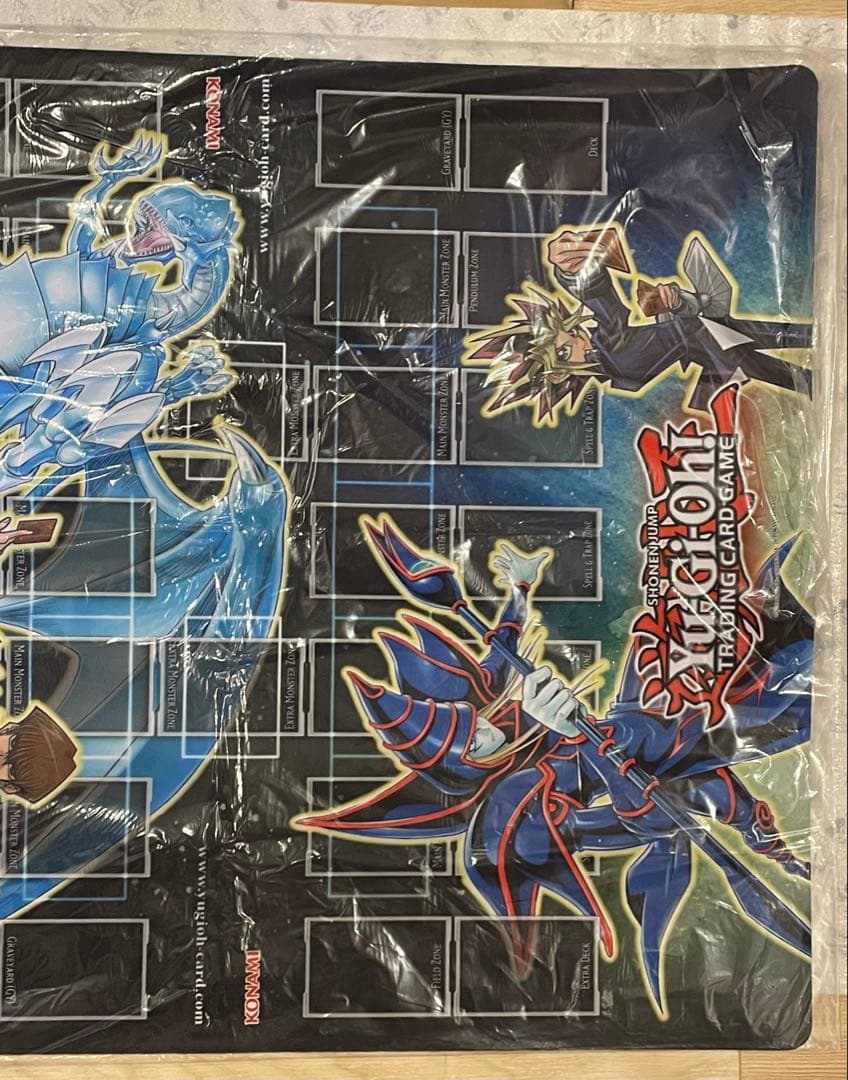 希少 新品未開封 遊戯 海馬 青眼の白龍 プレイマット 遊戯王