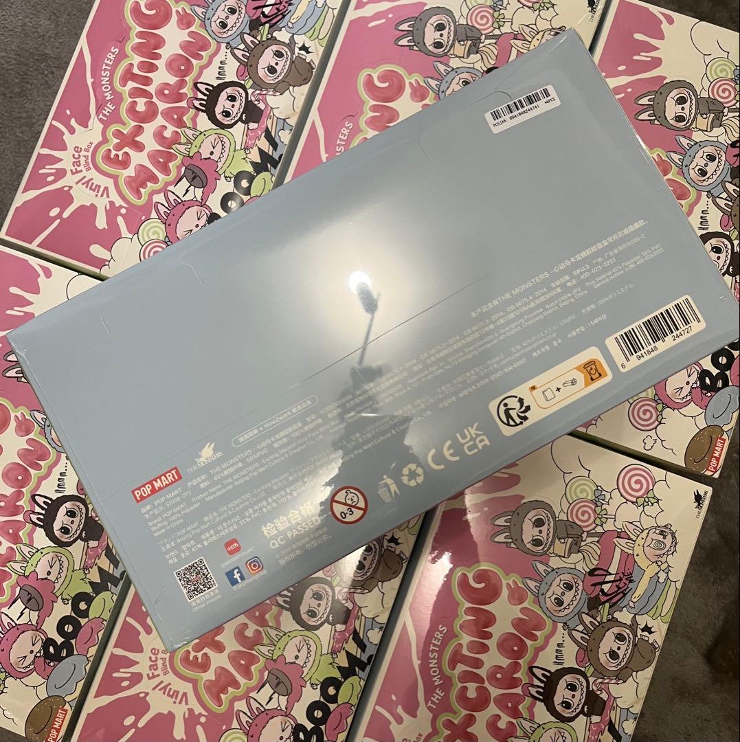 ラブブ Exciting Macaron ぬいぐるみ アソートボックス 1box