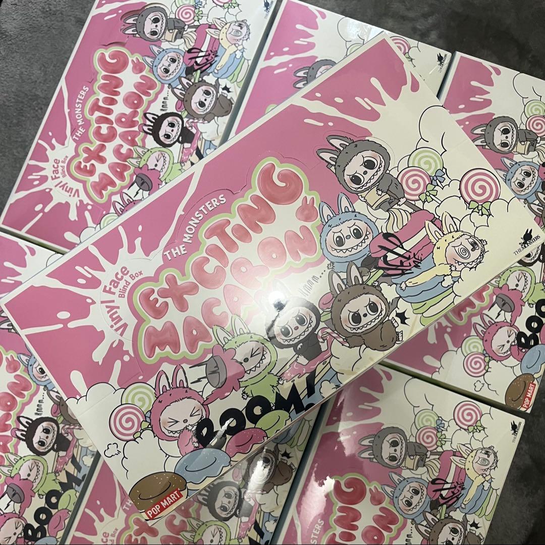 ラブブ Exciting Macaron ぬいぐるみ アソートボックス 1box