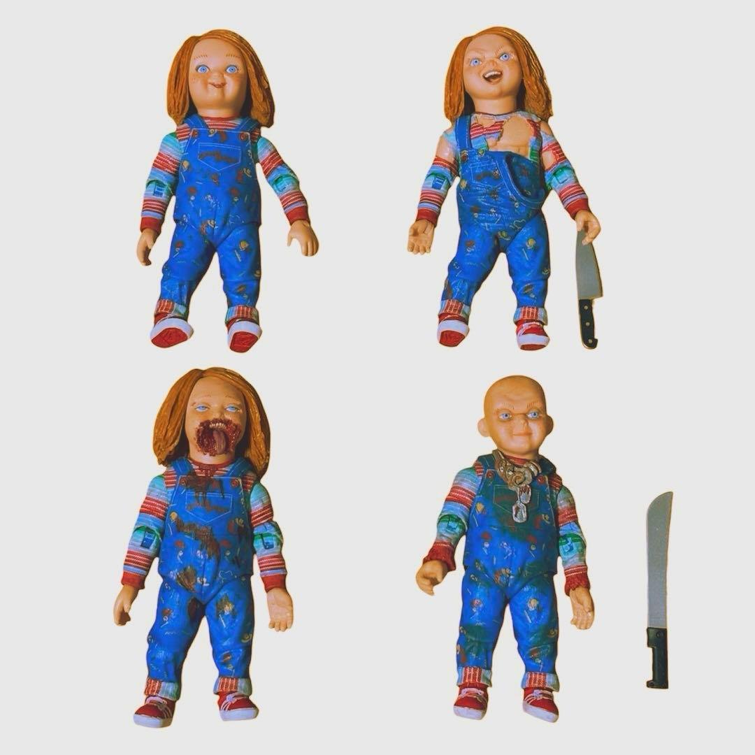 ネカ NECA チャッキー チャイルドプレイ ブラインドフィギュア 4種セット