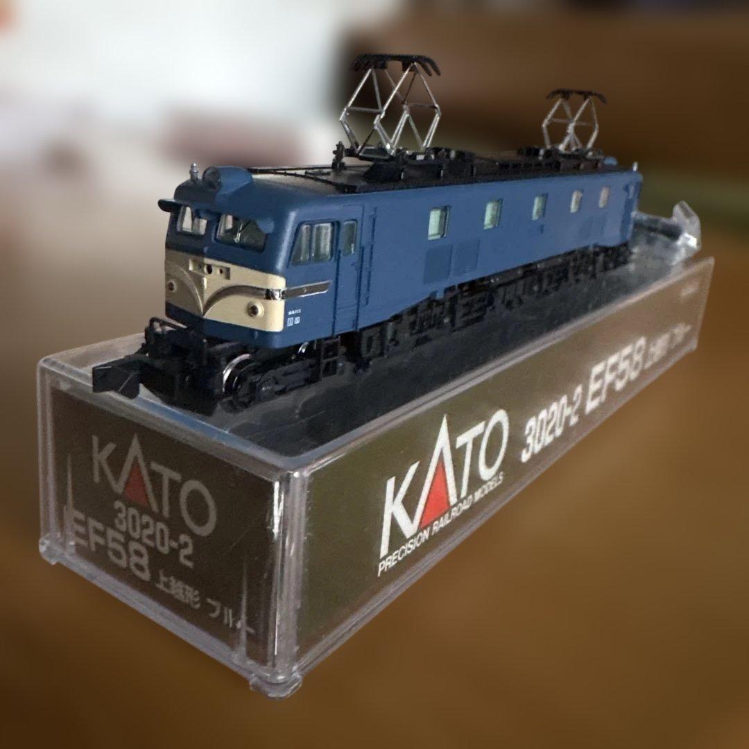 【新同】KATO 3020-2 EF58 上越形ブルー付属品未使用未開封⑥ 新同】KATO 3020-2 EF58 上越形ブルー付属品未使用未開封⑥ - メルカリ