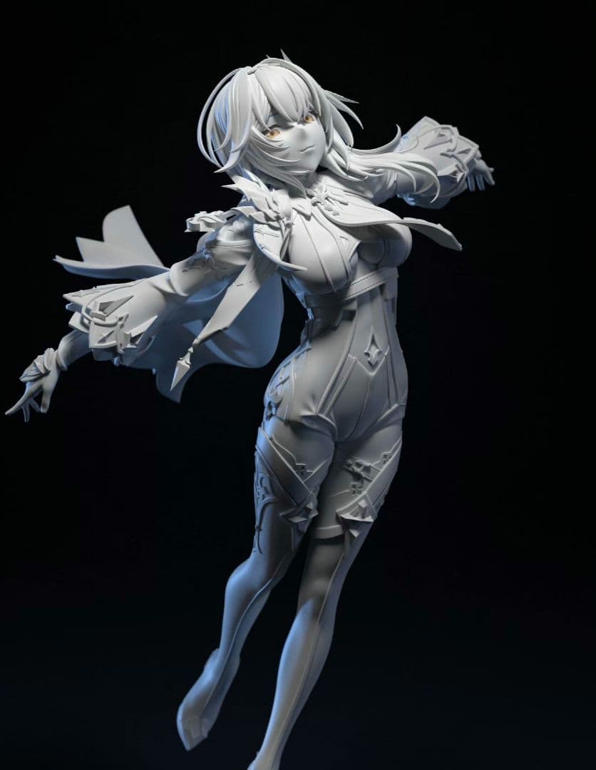 新品 原神 ワンフェス awaken エウルア ガレージキット - メルカリ