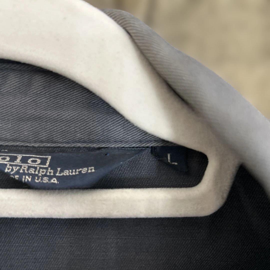 ラルフローレン スイングトップ 80s〜90s 三角タグ ネイビー L usa製