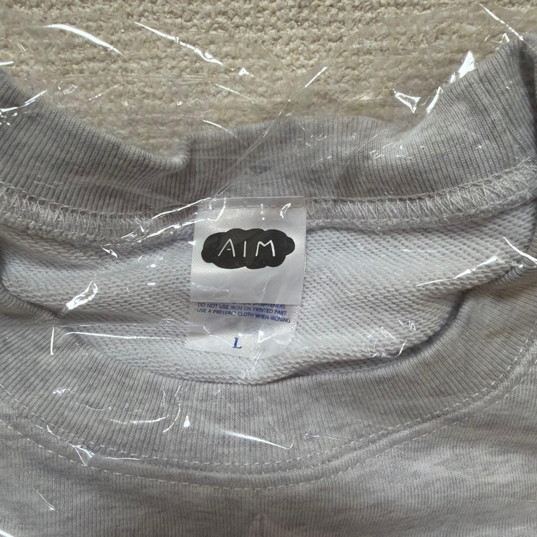 あいみょん ヘブンズベーカリー お助けスウェット L アッシュ 紙ナプキン