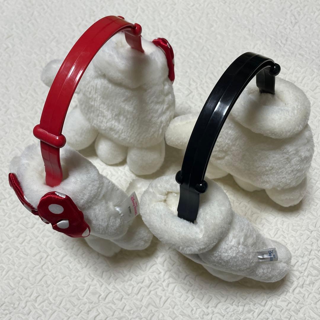 ディズニーリゾート ミッキー ミニー 耳当て イヤーマフラー