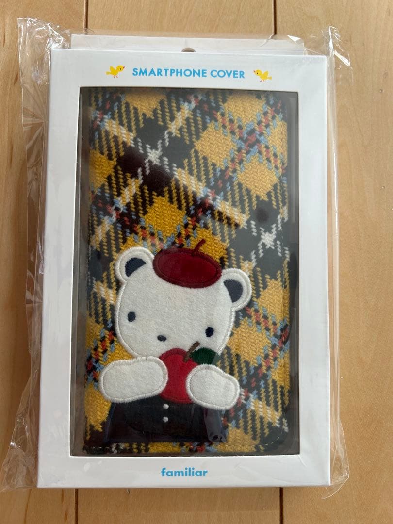 新品 ファミリア マルチ対応スマホカバー 手帳型ケース