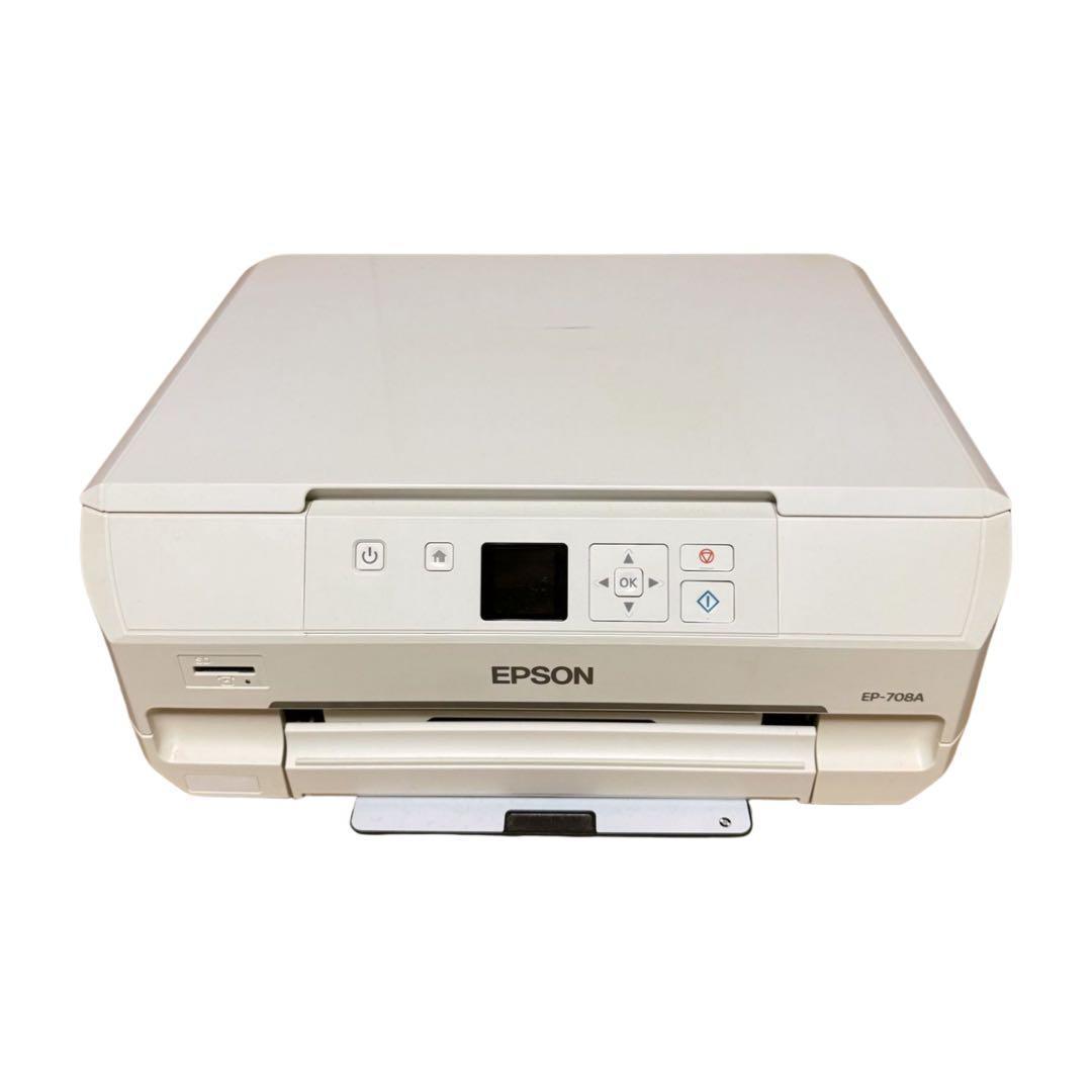 EPSON EP-709A インクジェットプリンター ホワイト ヨドバシ.com - エプソン EPSON カラリオ colorio 複合型プリンタ EP