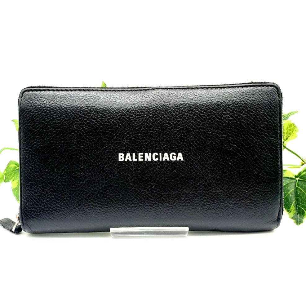 Balenciaga エブリデイ 長財布 ブラック ラウンドファスナー - メルカリ