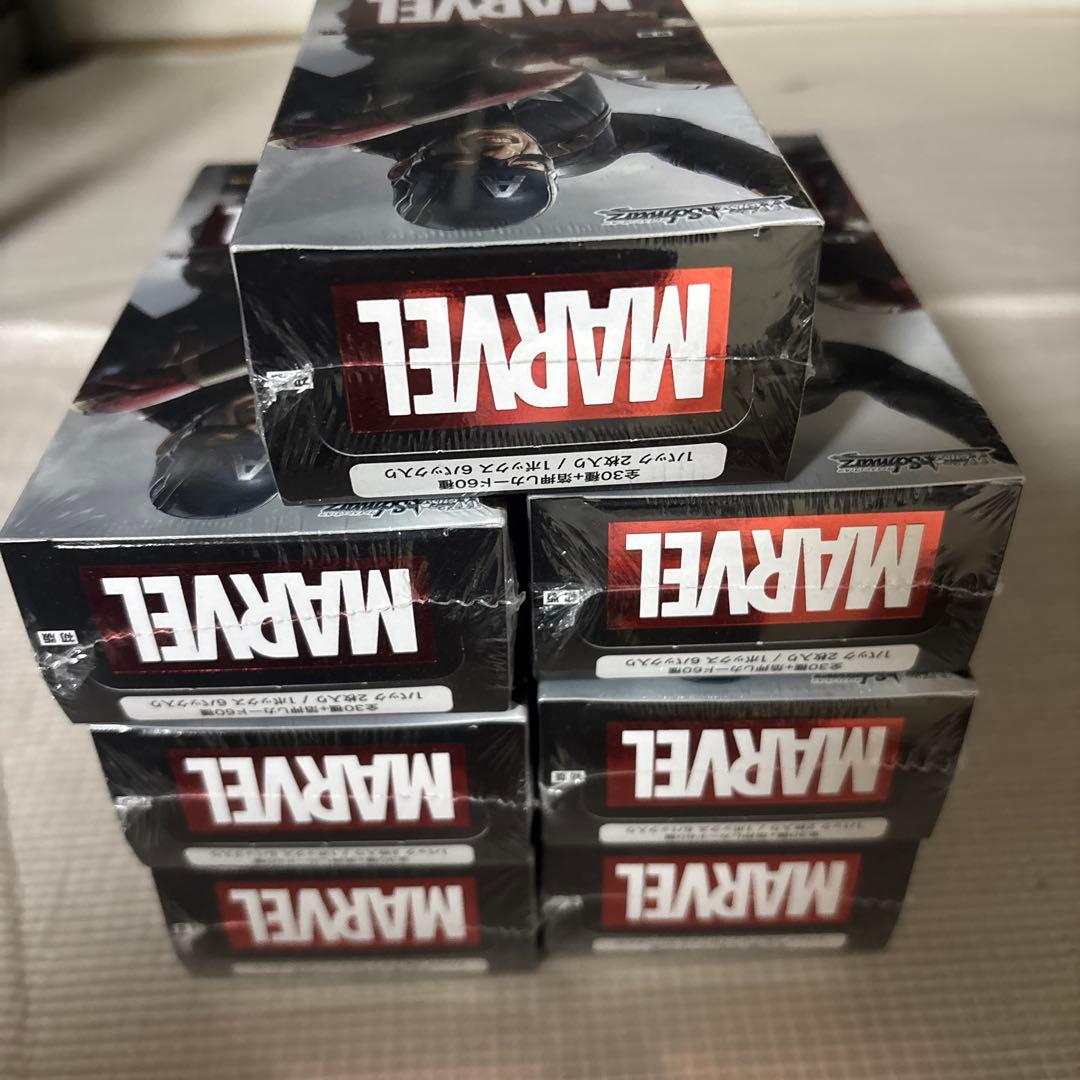 MARVEL ヴァイスシュヴァルツ トレーディングカード　7ボックス　シュリンク