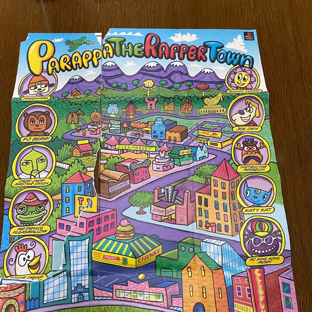 プレステ パラッパラッパー ポスター付き - メルカリ