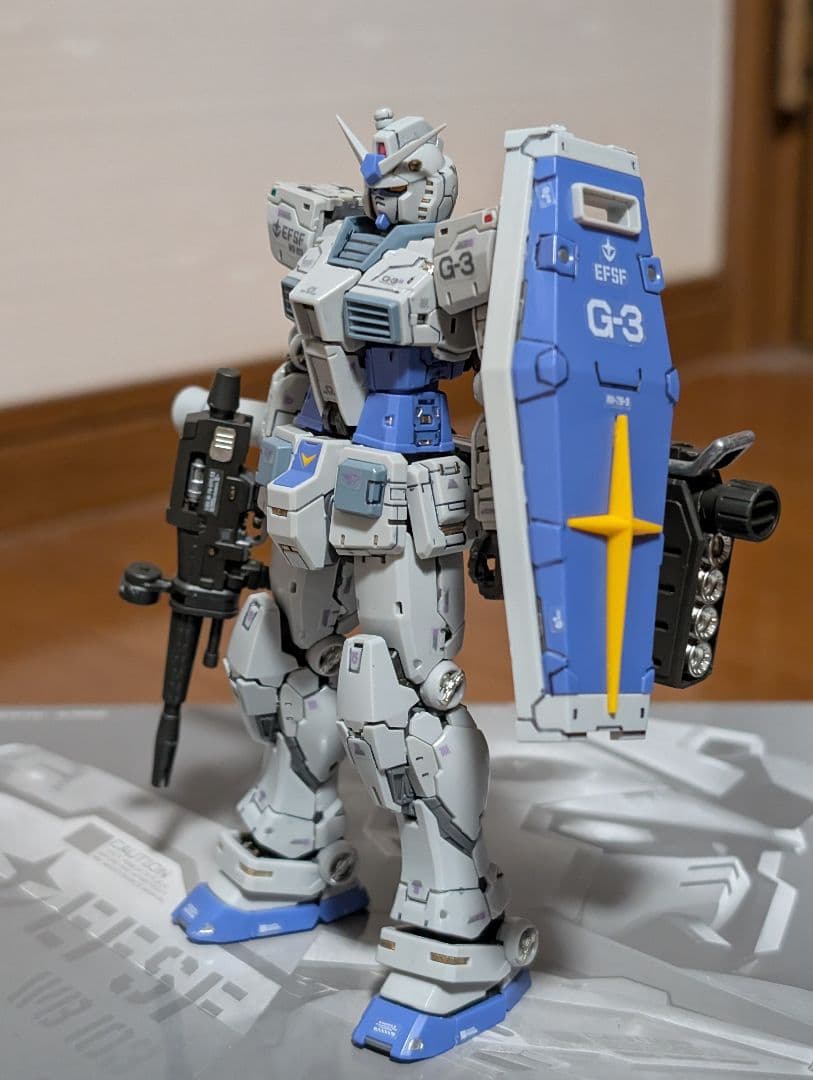 RG 1/144 G−３ガンダムVer.2.0 一部塗装　完成品