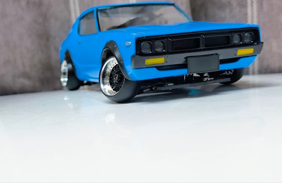 蚊車 ドリラジ nissan GTR 2000 タミヤ1/24