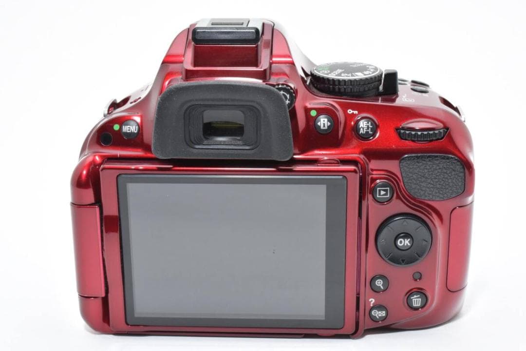 ☆シャッター数2050☆ ニコン NIKON D5200 レッド - メルカリ