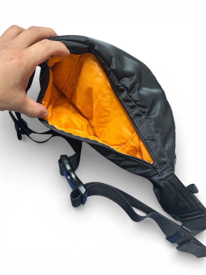 《未使用級》PORTER タンカー ウエストバッグ ブラック 極美品