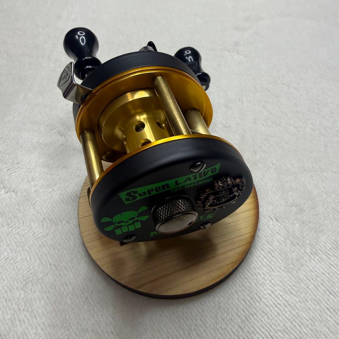 希少 左巻き トイマシーン スーパーレイティブ ハンドル スタンド付