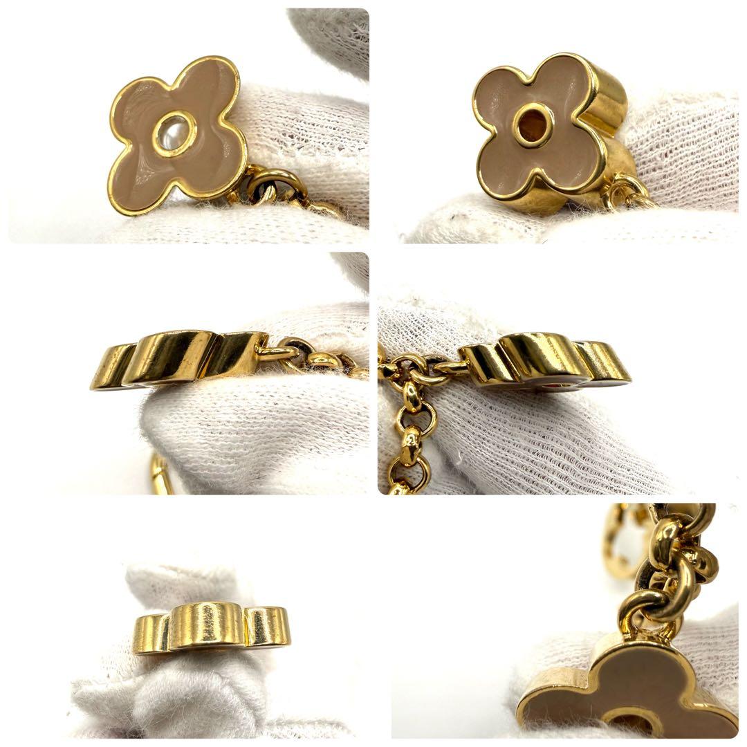 鑑定済】 ルイヴィトン チェーン フルール ドゥ モノグラム バッグ