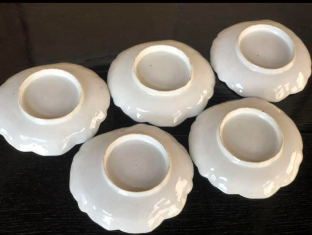 母」古伊万里 枇杷図 変わり皿 5客 （806A） - メルカリ