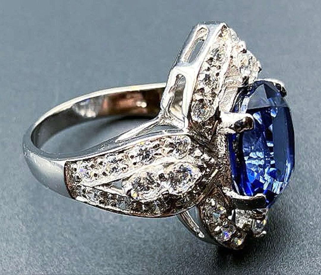 クミナタトゥ様専用スリランカ産 天然ビビッドブルーサファイア7.56ct