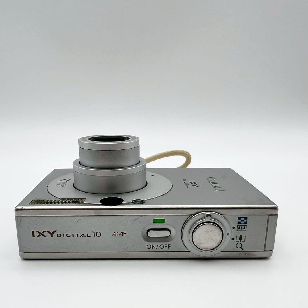 完動品】Canon IXY 10 シルバー コンパクトデジタルカメラ 動作確認