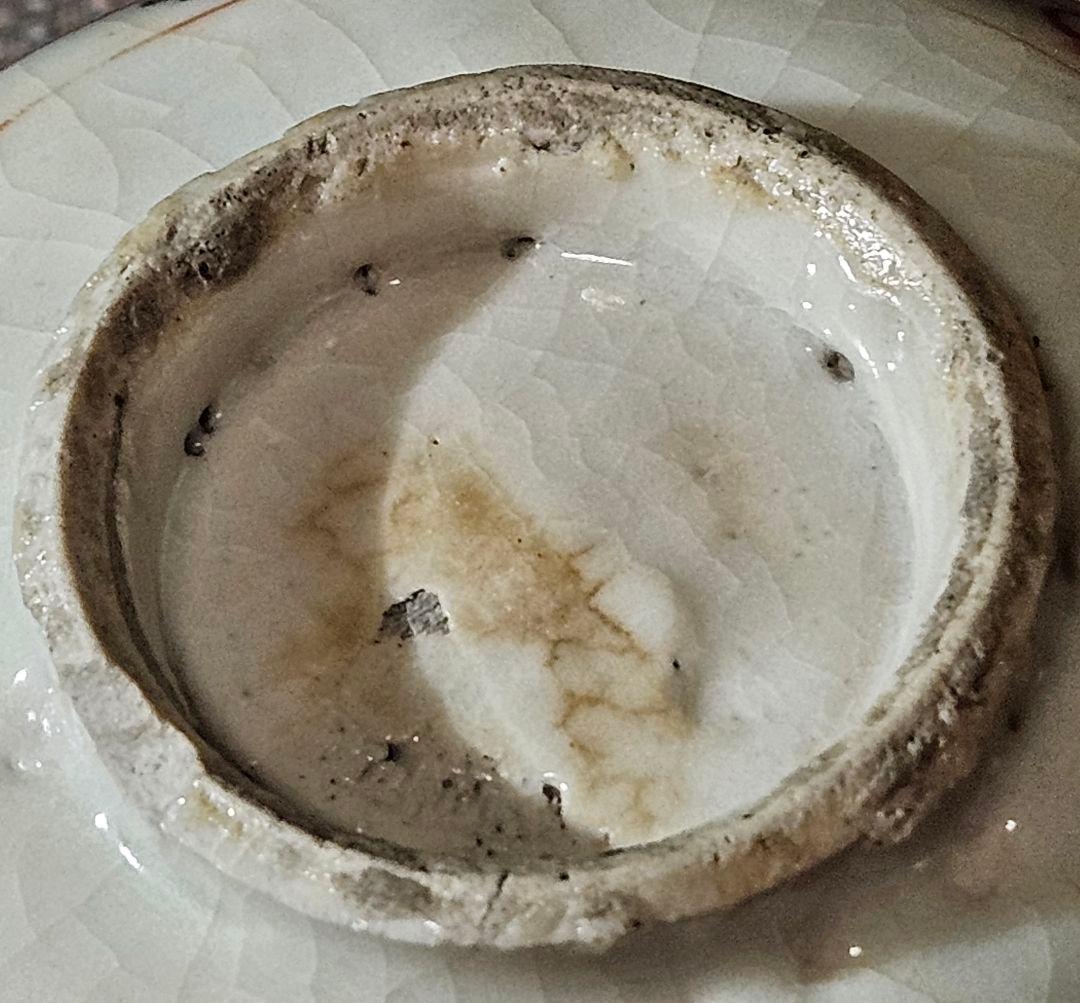 中国古美術 中国古陶磁器 明朝明代末期 古赤絵 天啓赤絵『魁』字 花図