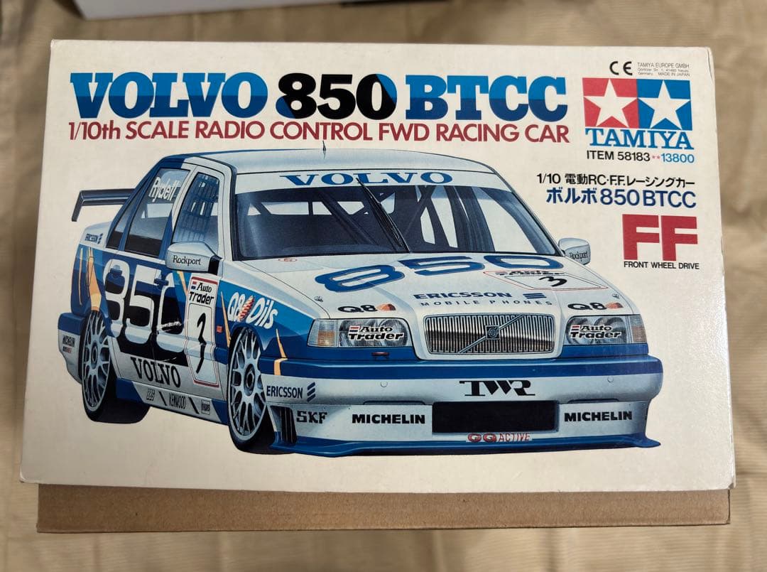 TAMIYA VOLVO 850 BTCC 1/10 RCカー未使用品