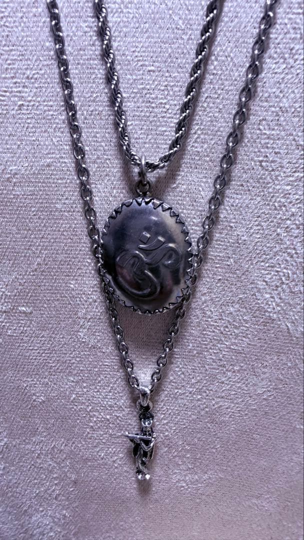 藤井風ネックレスセットOMペンダント シヴァ神&クリシュナ神 藤井風ネックレス