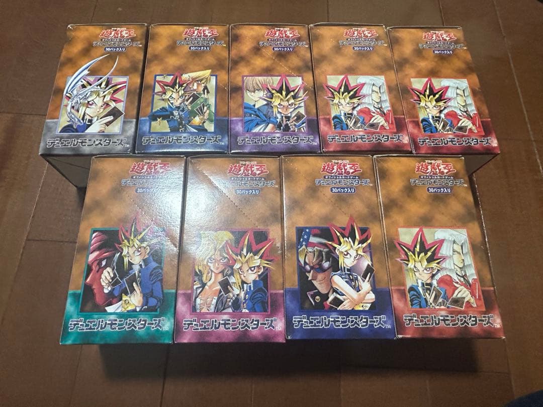 遊戯王　初期　空箱　まとめ売り