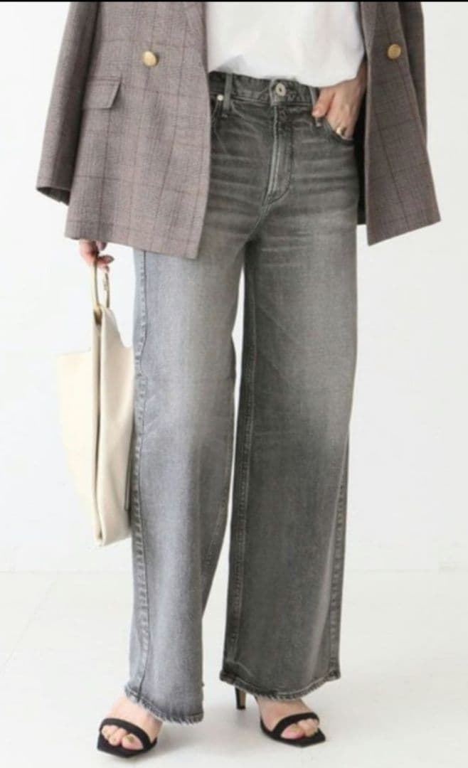 まめ様専用】upper hightsグレーデニム THE ROBINS 25