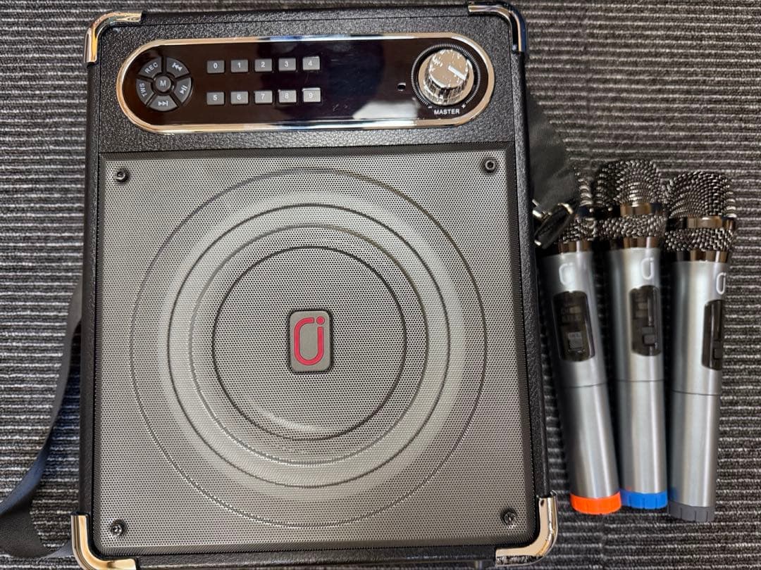 野外スピーカー+ワイヤレスマイク3本 説明書付属 Amazon | ワイヤレスマイク スピーカーセット Bluetooth5.0対応 家庭用