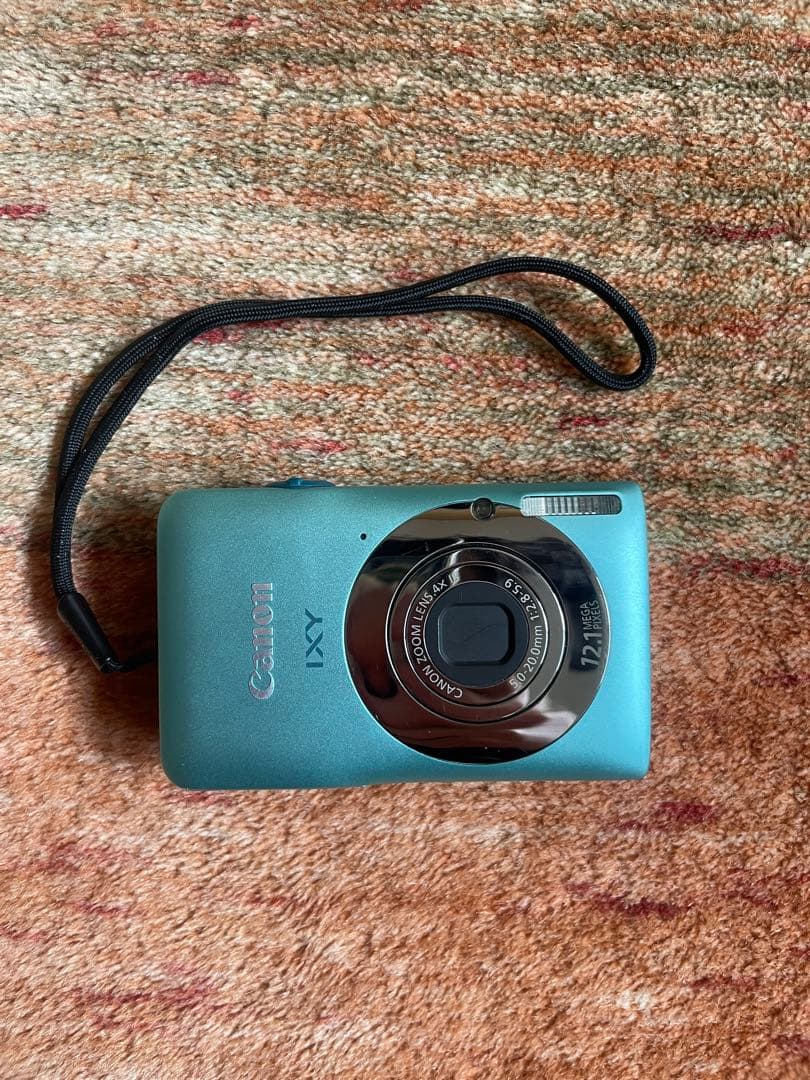 Canon キャノン IXY 200F ブルー 動作確認済み 極美品 CANON (キャノン) コンパクトデジタルカメラ IXY200F 1210万画素 1/2.3