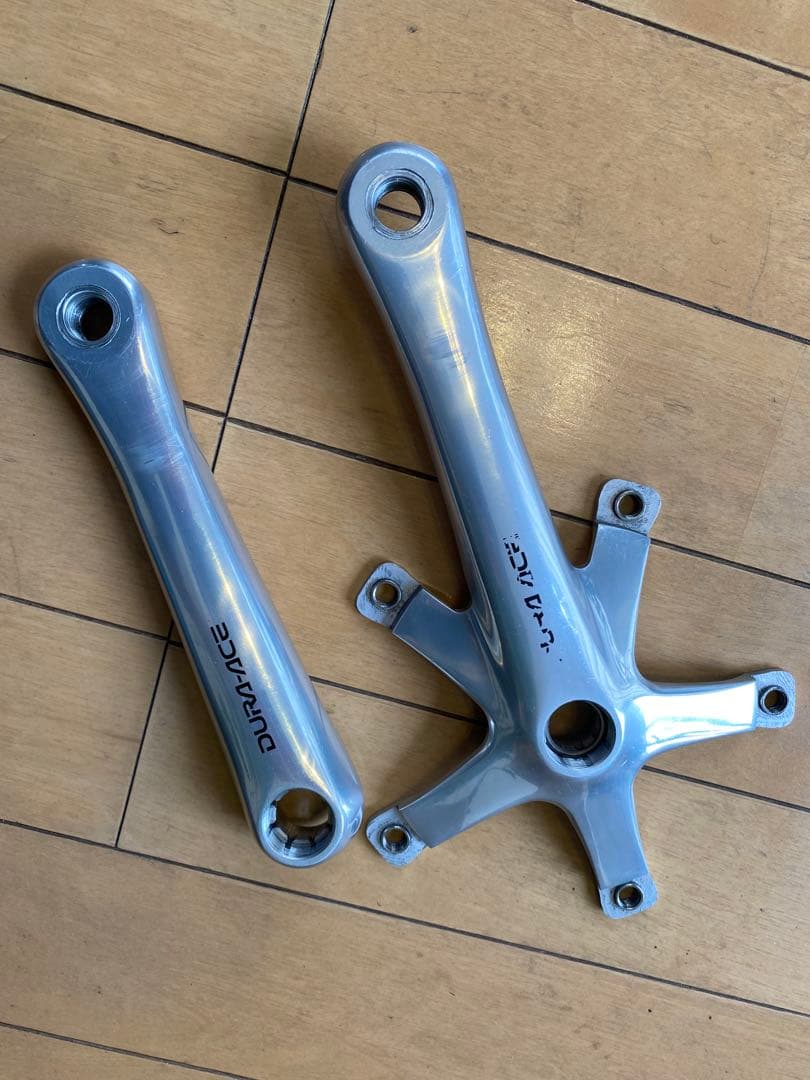 njs Dura-Ace 165mm 👢 ピストクランクセット BB.チェーンリング