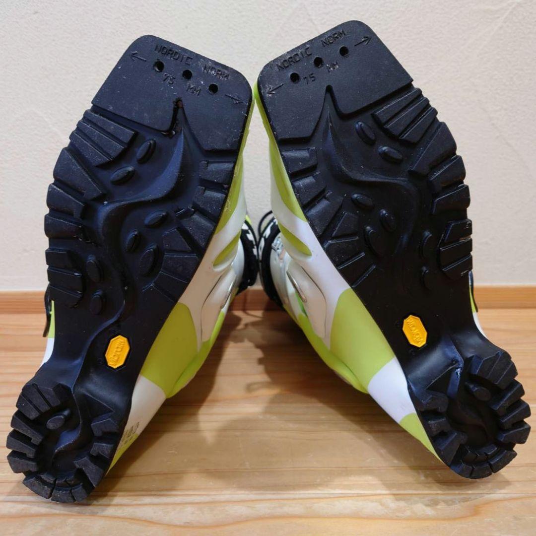 SCOTT テレマークスキーブーツ 白/黄緑 - メルカリ