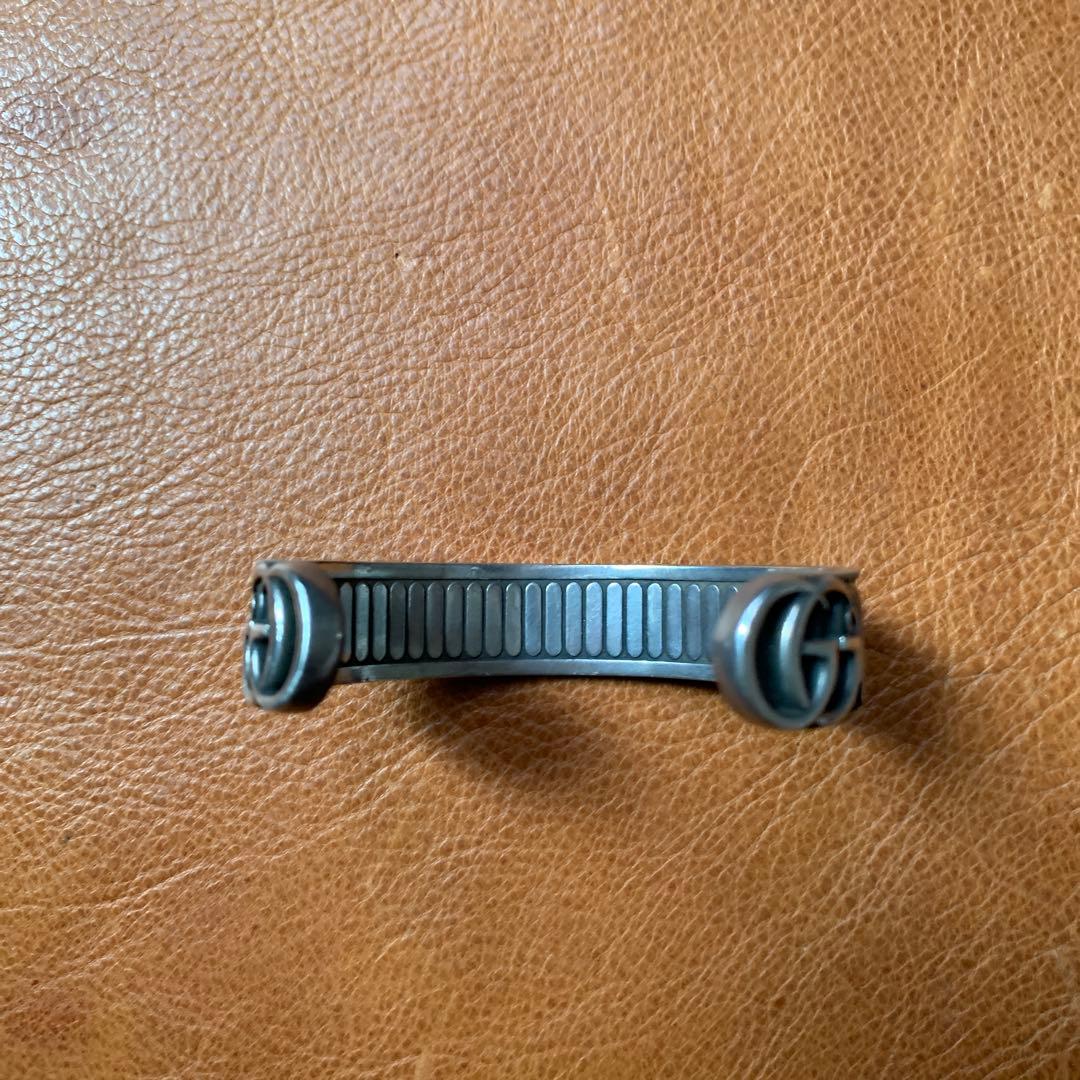 YUU様専用】GUCCI GGマーモントバングル 17cm - メルカリ