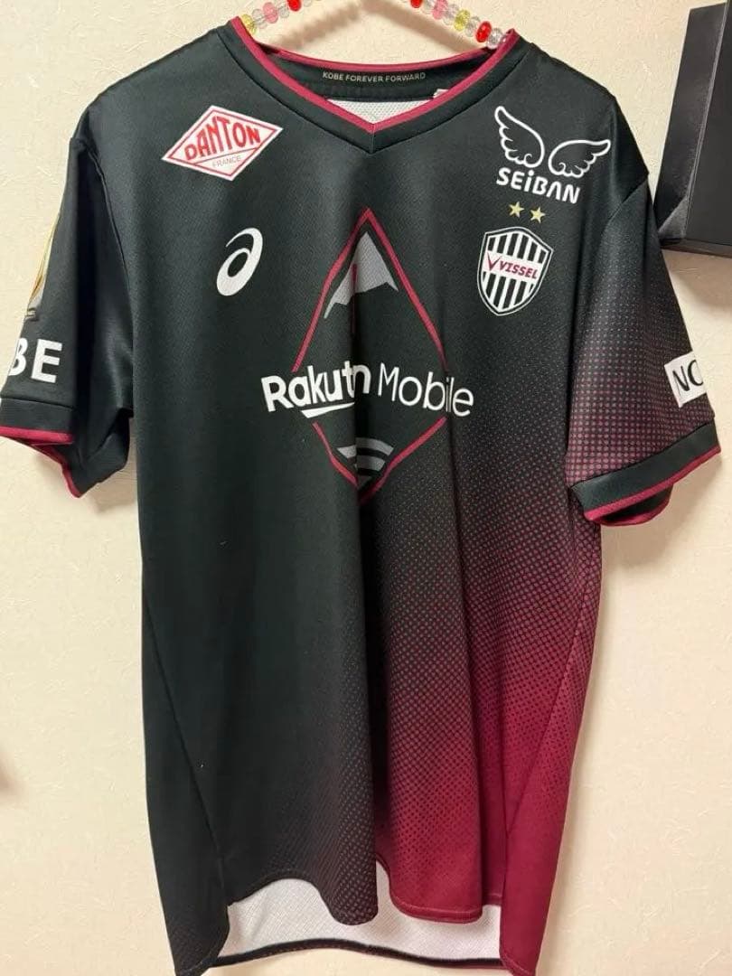 ヴィッセル神戸 2024 レプリカユニフォーム 汰木康也 #14 XL ヴィッセル神戸 2024 ホーム 半袖レプリカユニフォーム 14.汰木康也