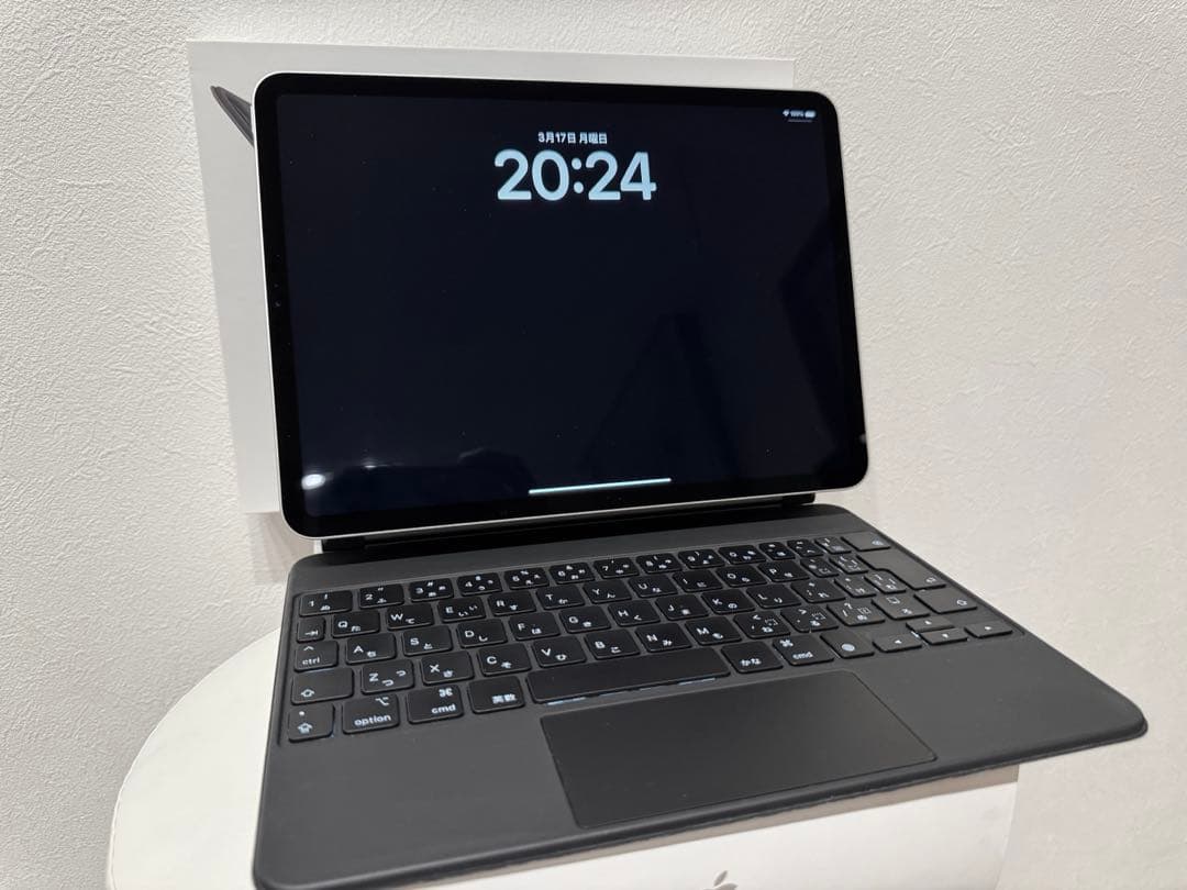 自動値下解除中【MagicKeyboard付】iPadPro11 第2世代 11インチiPad Pro（M5）用Magic Keyboard - 中国語（拼音）- ホワイト