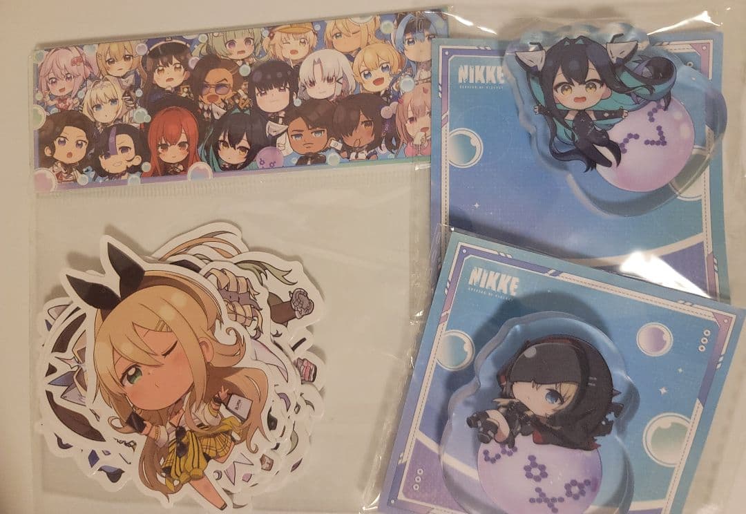 NIKKE2.5周年 / ゆらゆらアクリルスタンド、ステッカー みるきゃす5周年記念ステッカー | 藤沢アユミOfficial Site & Shop