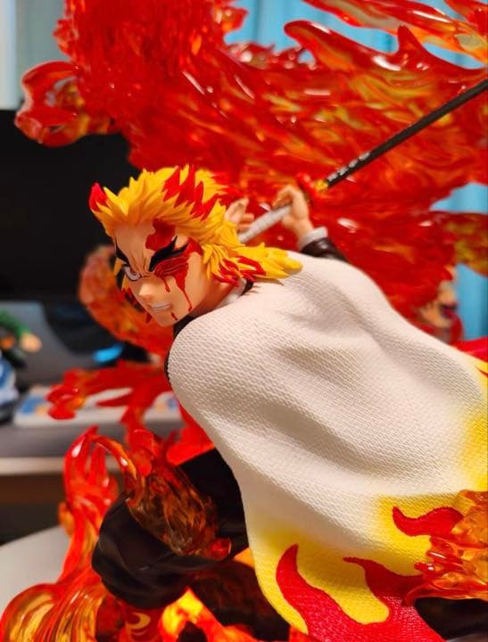 鬼滅の刃 炎柱 煉獄杏寿郎 フィギュア ガレージキット - メルカリ