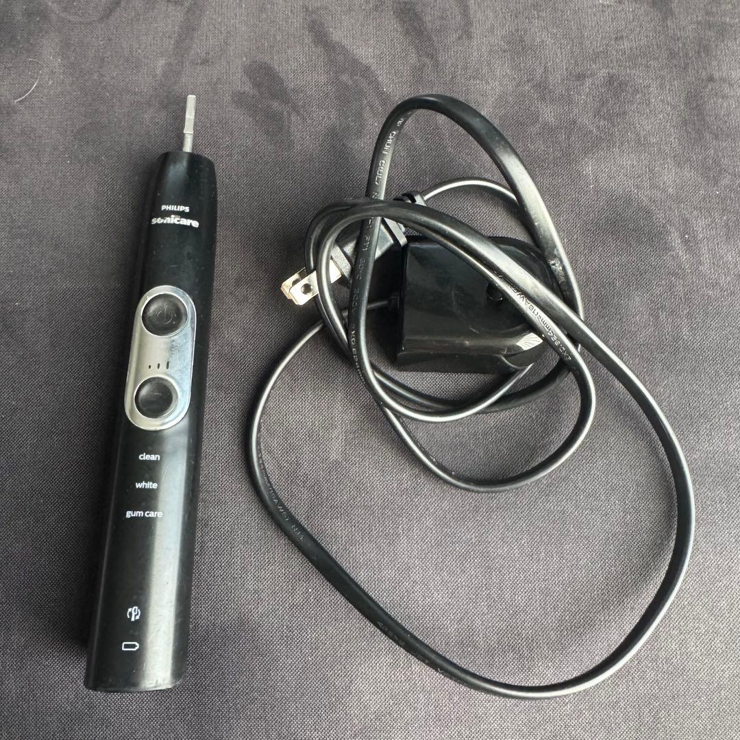 Philips Sonicare HX685B 電動歯ブラシ本体 ブラック - メルカリ