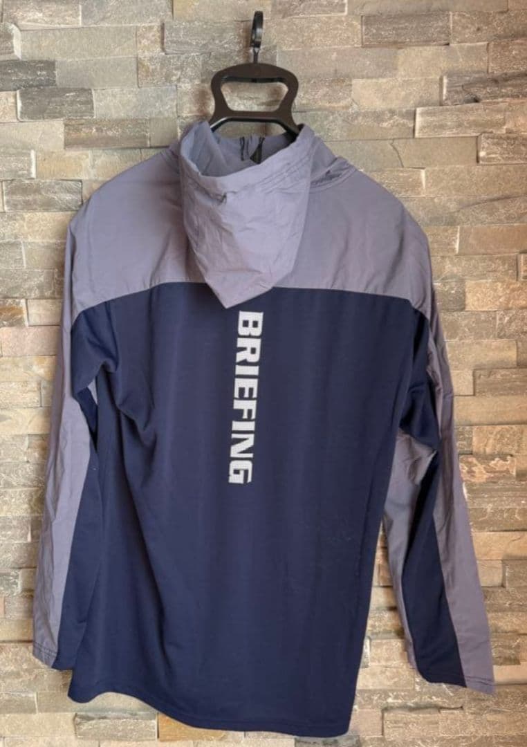 ブリーフィング　メンズ　ゴルフウェア　ハーフジップ　フーディー　パーカー BRIEFINGGOLF - ブリーフィングゴルフ メンズウェア【スウェット