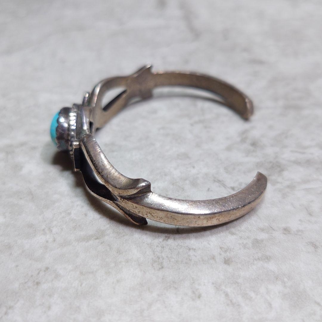 NAVAJO ナバホ F.L.BEGAY ターコイズバングル SILVER925