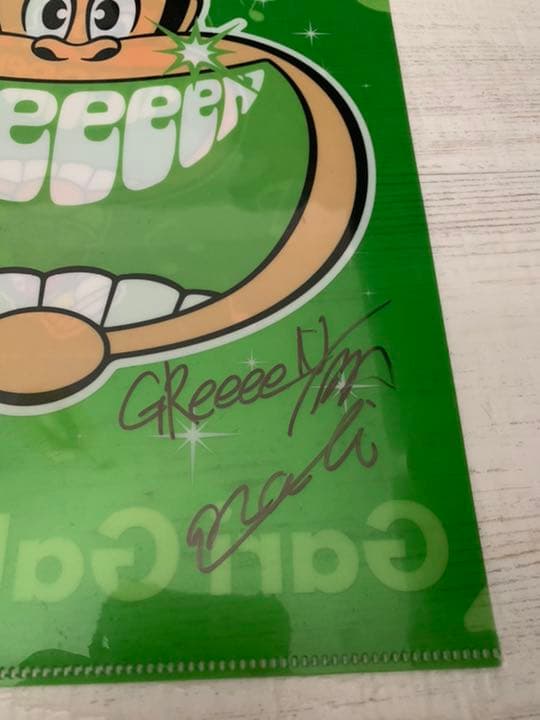 【即購入可】GReeeeN navi サイン