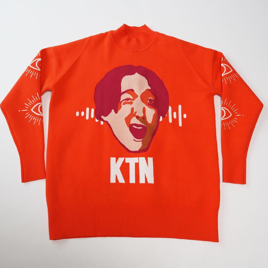 キタニ解放Faceセーター キタニタツヤ 解放区 BIPOLAR 厚手 状態良好