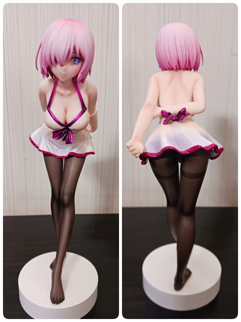 マシュ ・キリエライト フィギュア リペイント アッセンブル・ヒロインズ