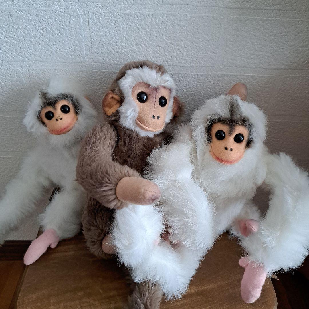 レトロ ぬいぐるみ 手長猿 セット レア 希少 動物 - メルカリ