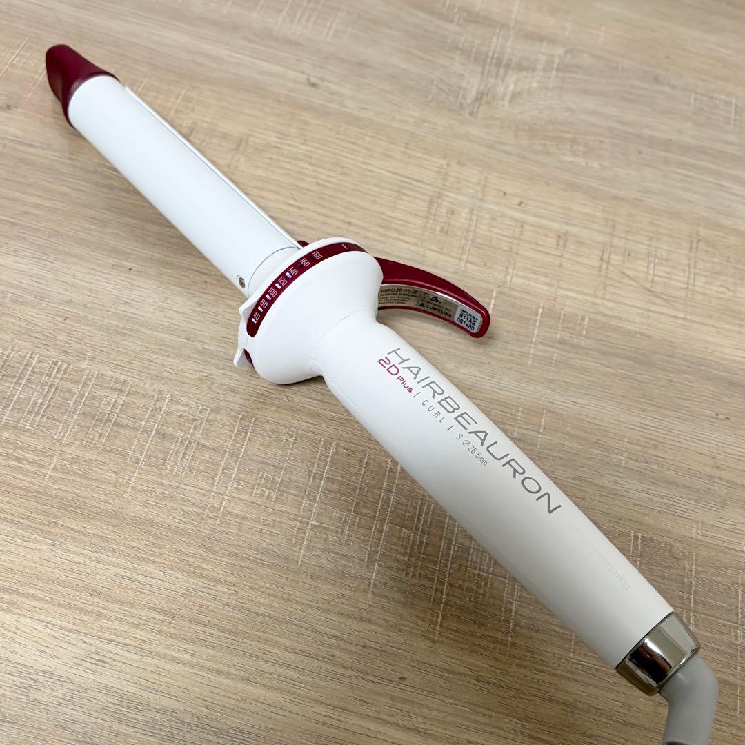 リュミエリーナ ヘアビューロン カールアイロン 26.5 HBRCL2D-GS