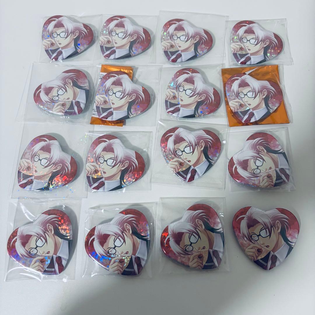 ときめきメモリアル 七ツ森 ハート型缶バッジ ときメモGS4 七ツ森実 ハート缶バッジ4個セット - メルカリ