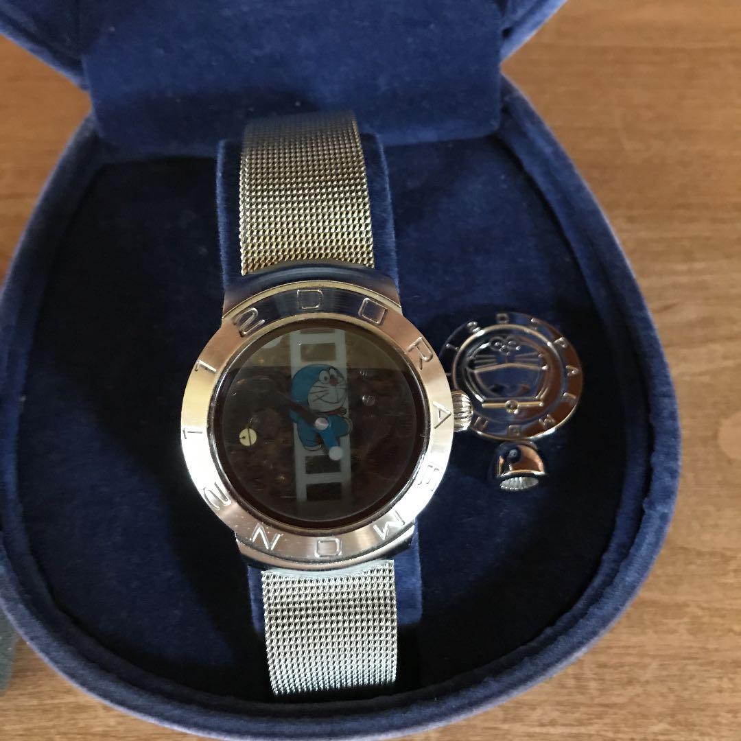 ドラえもん腕時計 2006 10周年記念 HALF SKELETON