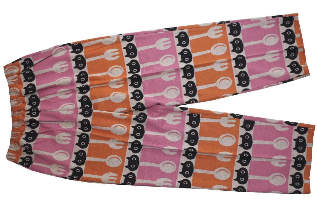 新品】マタノアツコ/ワコール MEME、スプーン、フォーク全柄パジャマ（LL)